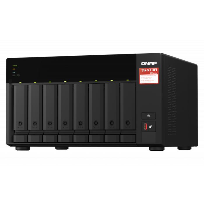 QNAP NAS strežnik za 8 diskov, 8GB ram, 2.5GbE mreža