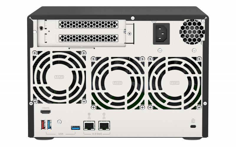 QNAP NAS strežnik za 6 diskov, 8GB ram, 2,5Gb mreža