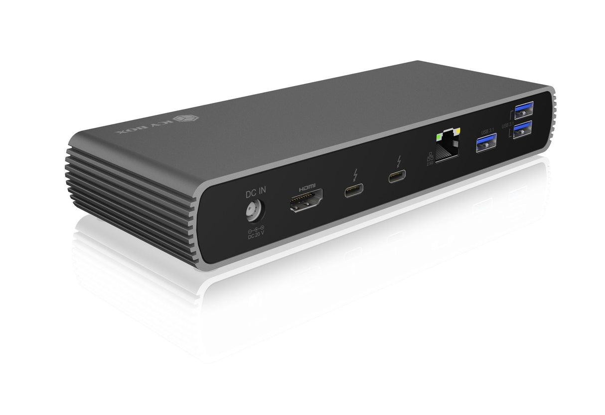 Icybox IB-DK8801-TB4 Thunderbolt 4 priklopna postaja s Power Delivery PD100W