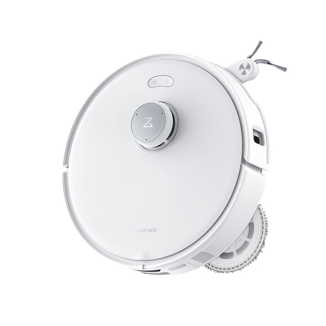 Roborock Qrevo Curv robotski sesalnik s samopraznilno postajo, bel