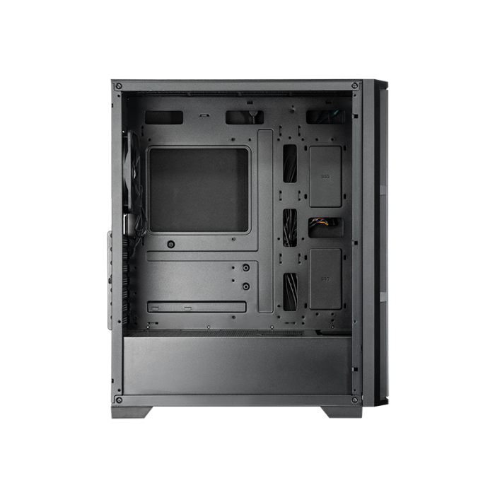 Chieftec Pro Midi Q AS-02B-OP ATX ohišje, črno