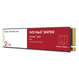 WD 2TB Red SN700 M.2 2280 PCI-e 3.0 NVMe 1.3 SSD disk