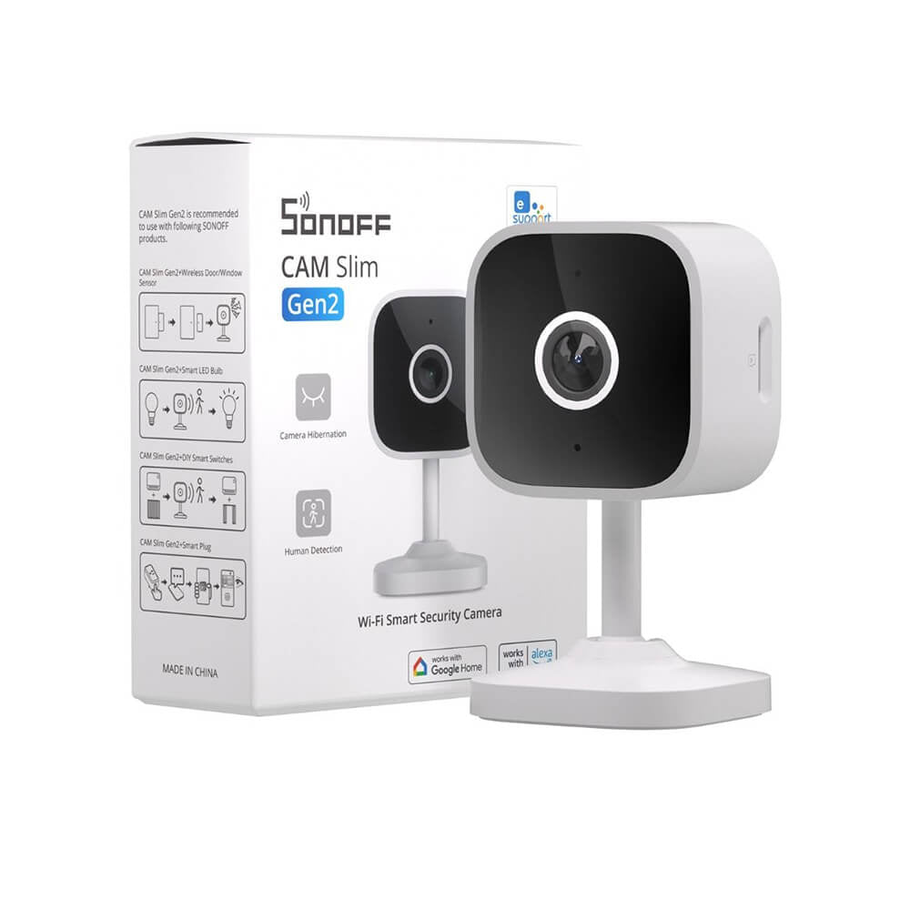 SONOFF notranja videonadzorna kamera CAM-S2, 1080P, Wi-Fi