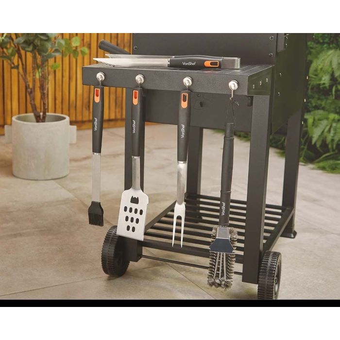 VonShef SET za peko na žaru 5 kos in torbica za shranjevanje