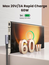 Ugreen kotni USB-C 60W kabel 1M