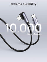 Ugreen USB-C na kotni USB-C kabel 60W 3M