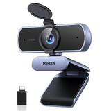 Ugreen Full-HD spletna kamera z dvojnim mikrofonom, 1080P 30Fps