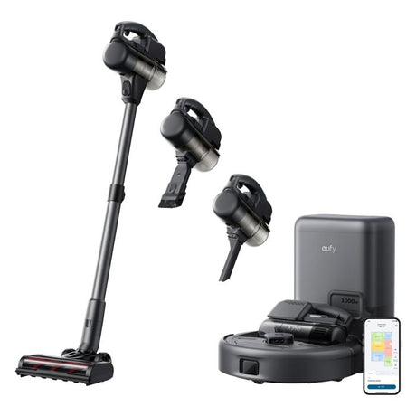 Anker Eufy E20 robotski sesalnik 3v1 s samopraznilno postajo