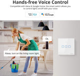 SONOFF pametno stensko stikalo Wi-Fi + RF433 trojno T2EU3C-TX