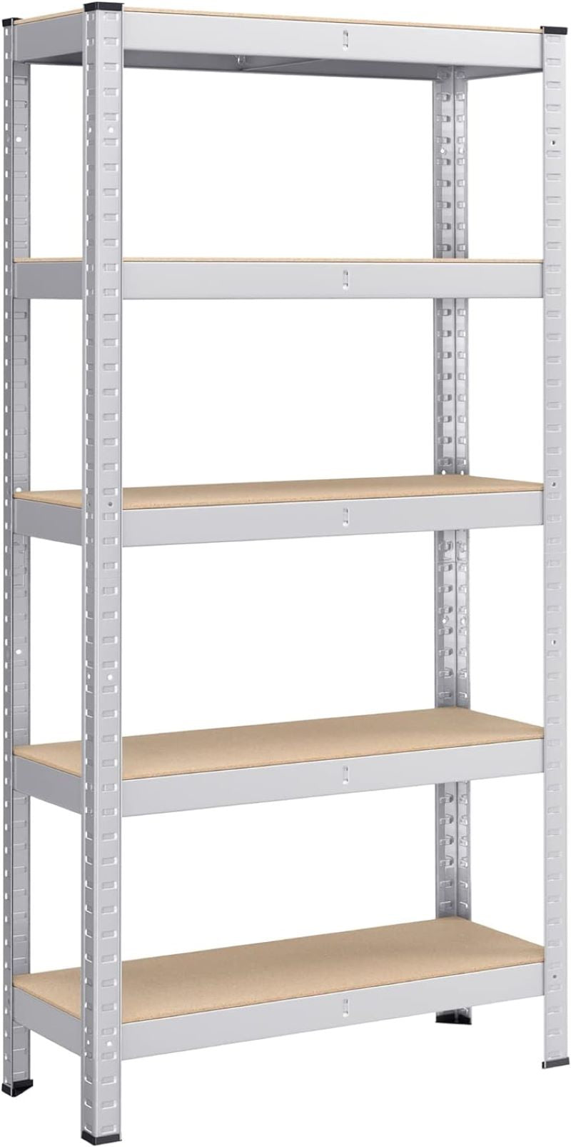 SONGMICS Regal 30 x 75 x 150 cm rjavo-srebrn,-GLR030E01