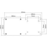 Icy Box IB-MSA103-VM VESA nosilec za Intel NUC računalnike 75x75 in 100x100mm