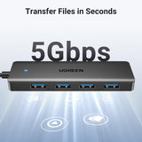 Ugreen USB 3.0 Hub s 4x USB-A priključki