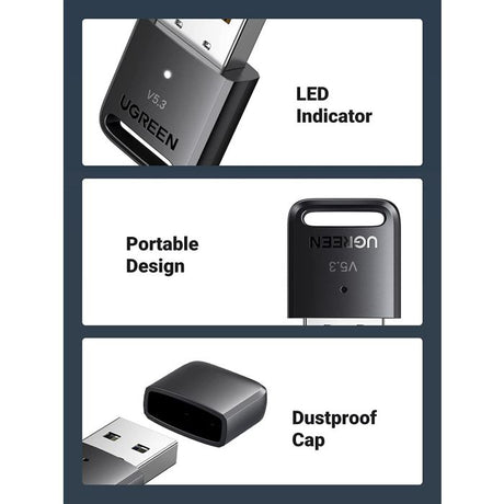 Ugreen USB Bluetooth adapter V5.3