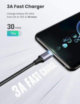 Ugreen USB-C na kotni USB-C kabel 60W 3M