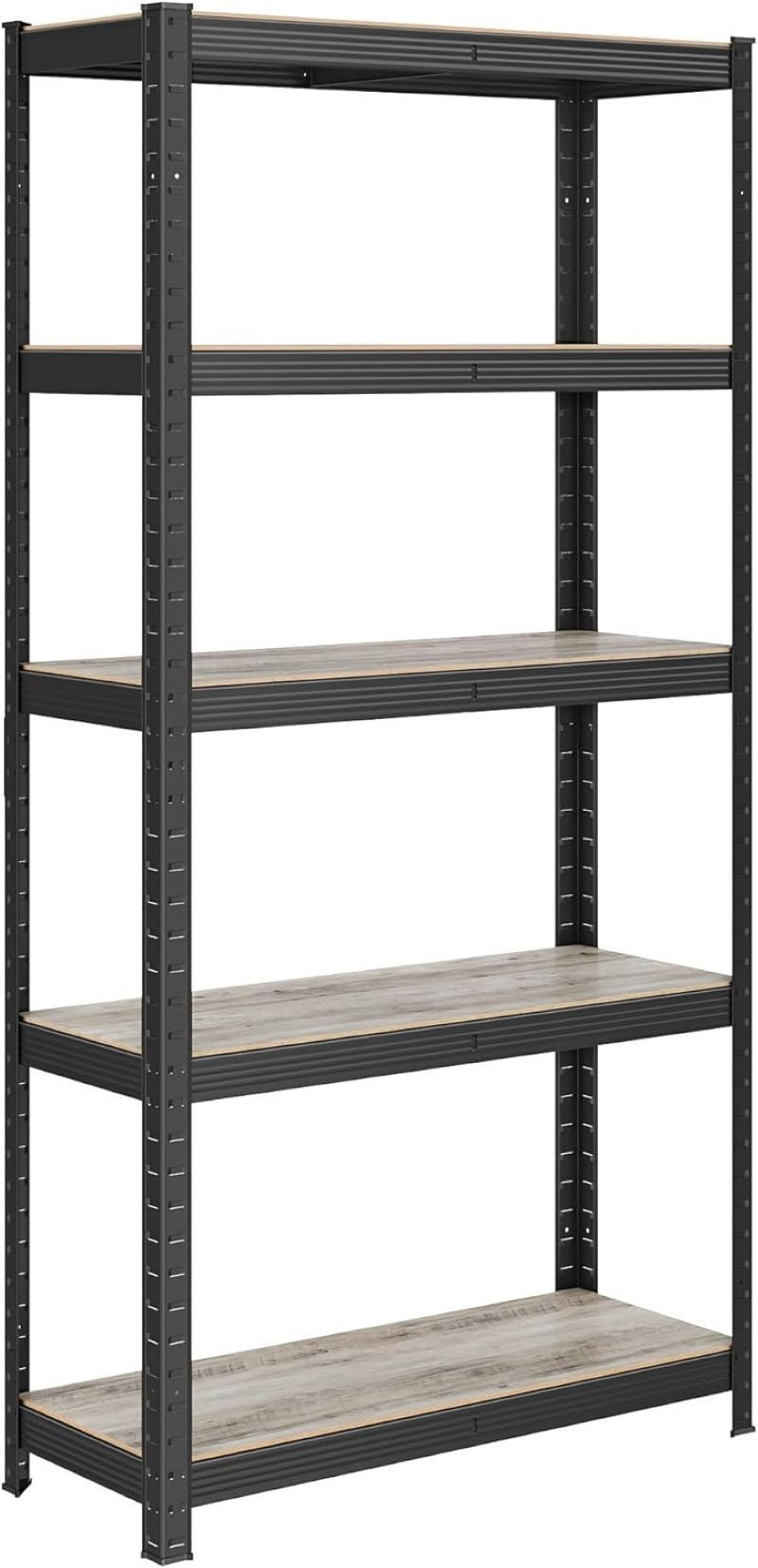 SONGMICS Regal 30 x 75 x 150 cm naravno rjavo,GLR030B11