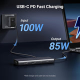 UGREEN 8v1 USB-C 4K priklopna postaja s 100W PD vhodom