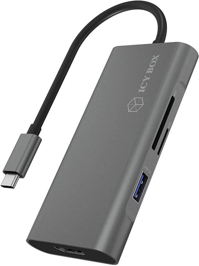 Icybox IB-ADK4026-CPD USB-C priklopna postaja s Power Delivery 100W