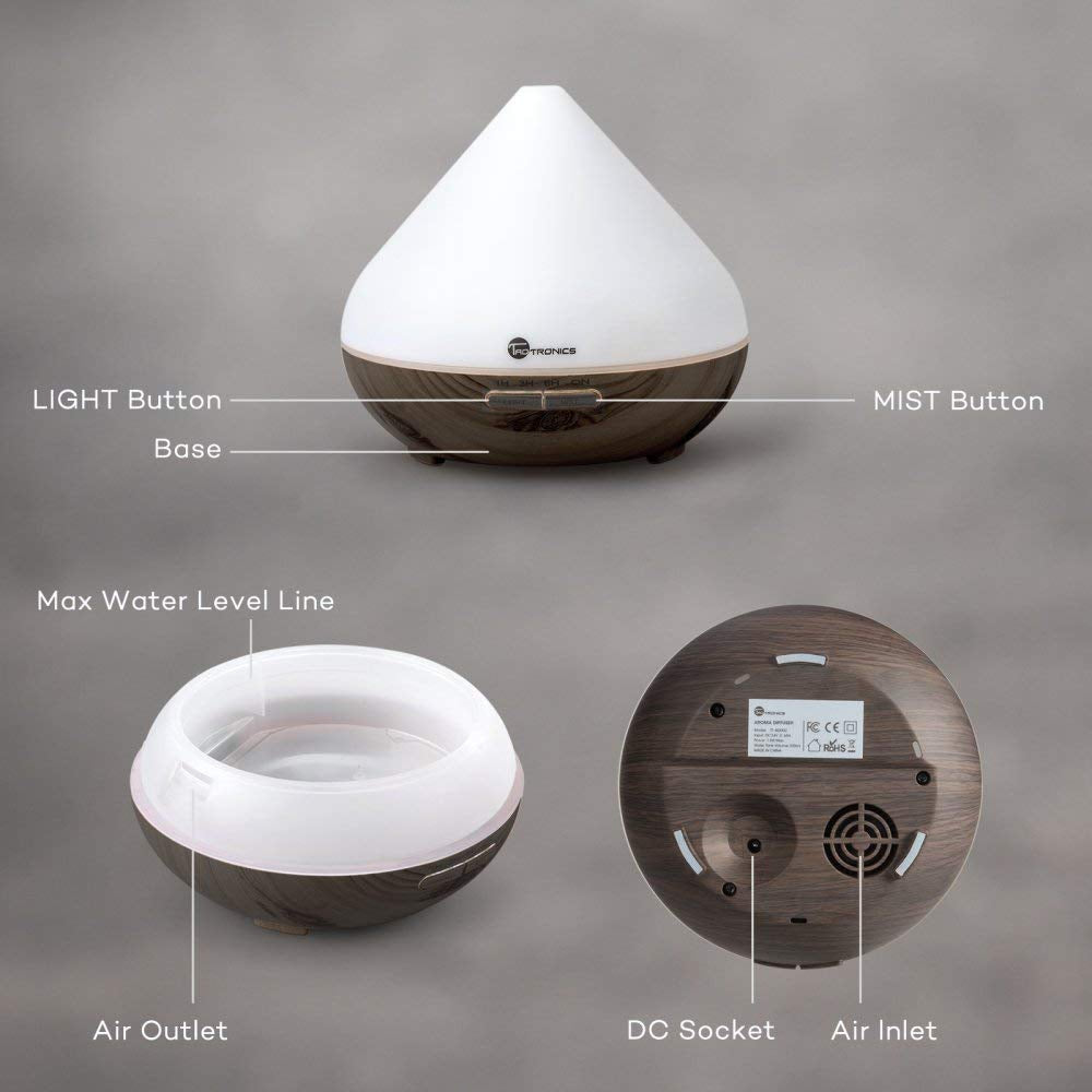 TaoTronics oljni difuzor TT-AD002 coffee