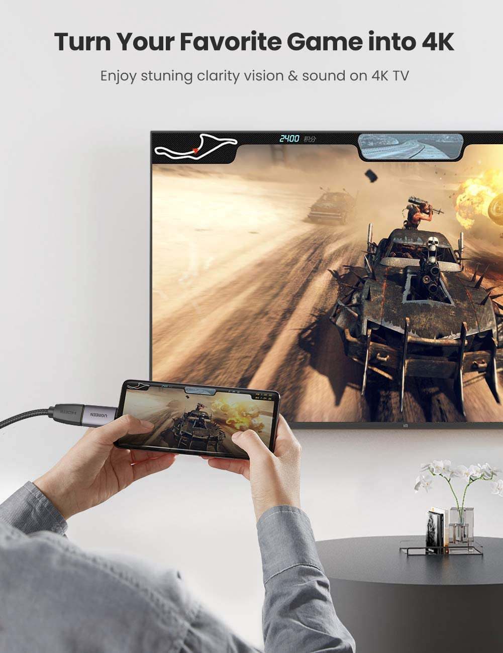 Ugreen USB C v HDMI 2.0 adapter 4K@60Hz
