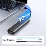 Ugreen 6-v-1 USB-C Hub (100 W PD vhod, 4K@30Hz HDMI)