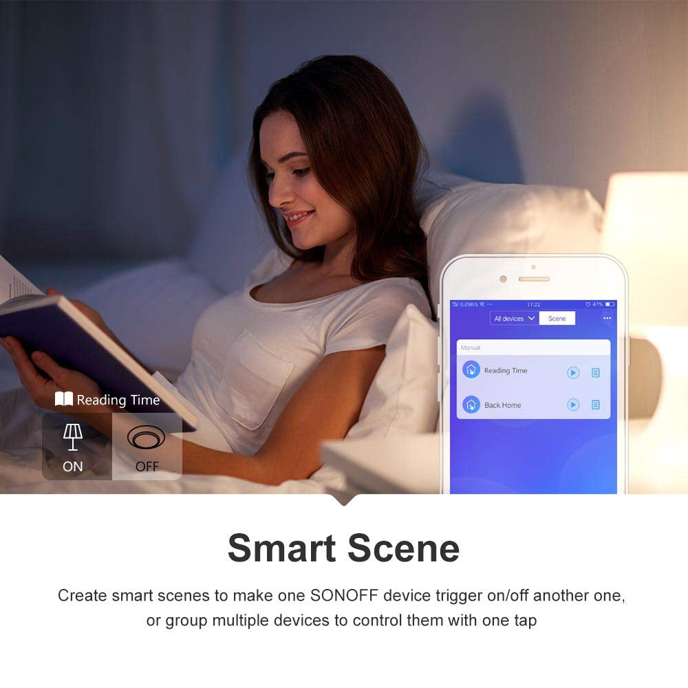 SONOFF pametno stikalo Wi-Fi z RF kontrolo RFR2