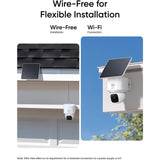 Eufy Security SoloCam E30 zunanja brezžična kamera s solarnim panelom