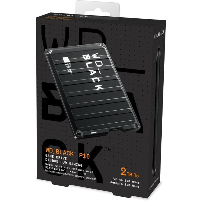 WD 2TB Black P10 Game Drive 2,5" USB 3.2 zunanji HDD disk