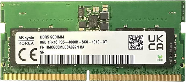 Hynix 8GB DDR5-4800B SODIMM, 1.1V