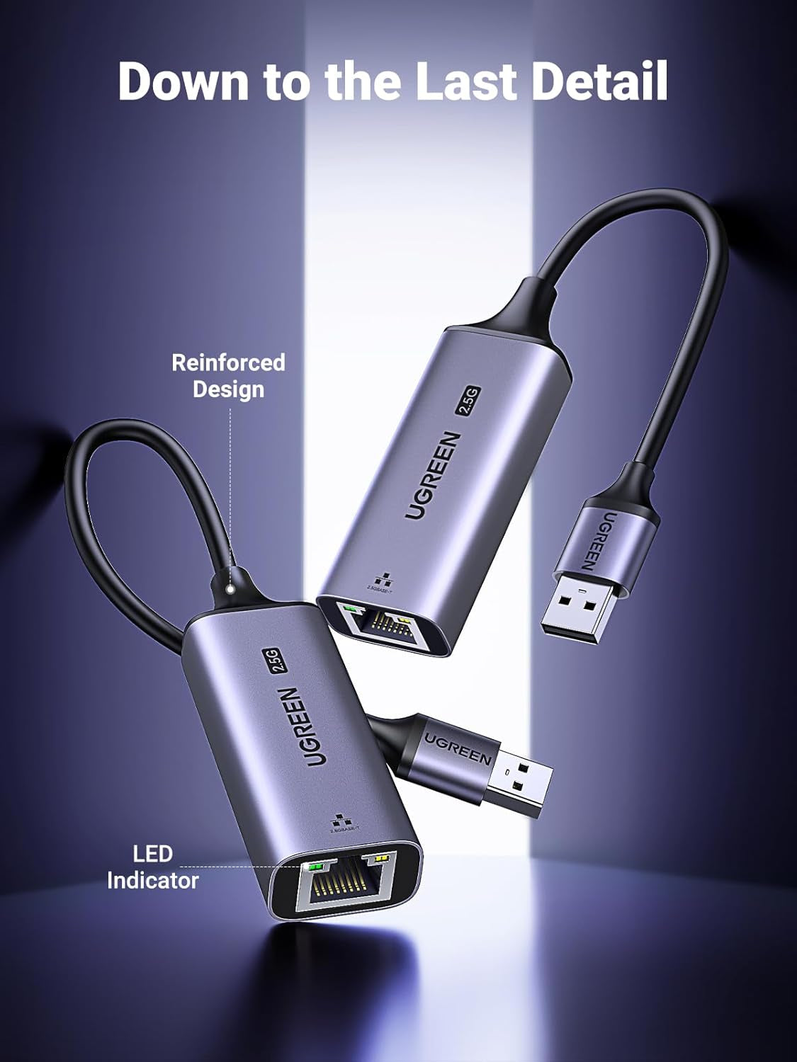Ugreen USB 3.0 2.5Gbps mrežni adapter