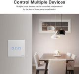 SONOFF pametno stensko stikalo Wi-Fi + RF433 trojno T2EU3C-TX