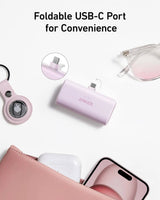 Anker Nano 5K powerbank, črn