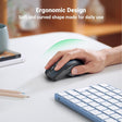 Brezžična miška UGREEN Bluetooth 5.0 in 2,4 Ghz z USB sprejemnikom s 5 gumbi za MacBook, PC, namizni računalnik, Chromebook