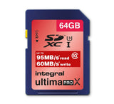 Integral spominska kartica UltimaPro X SDHC 64GB Class 10