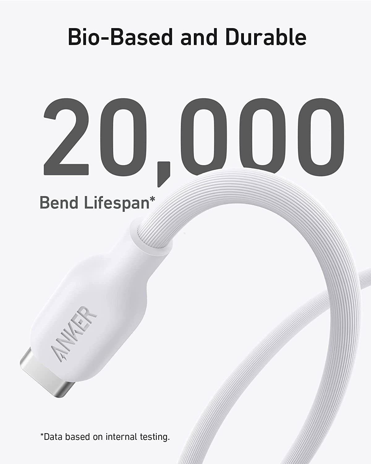 Anker 541 BIO USBC-LTG 0,9m kabel bel