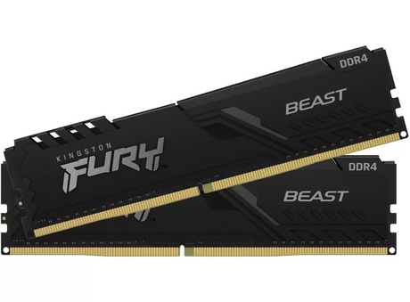 Kingston Fury Beast 32GB Kit (2x16GB) DDR4-3200 DIMM CL16, 1.2V