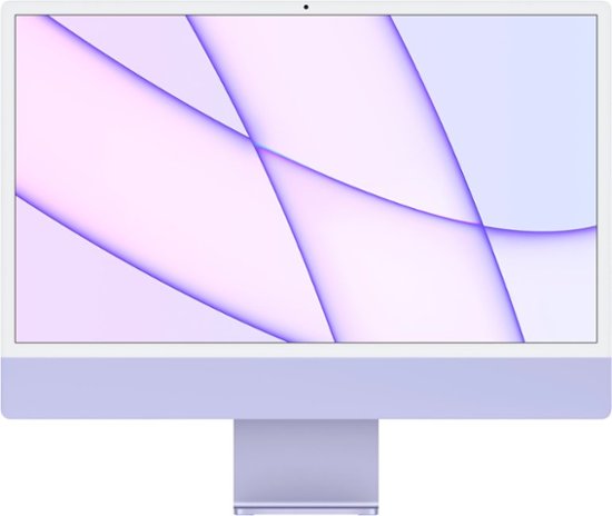 Apple iMac 24 4.5K, M1 8C-8C, 8GB, 1TB - Purple