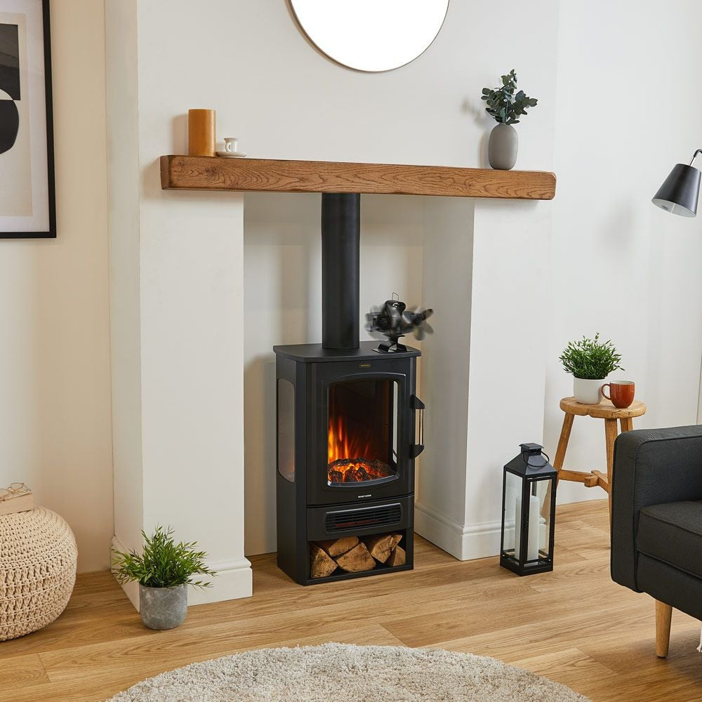 VonHaus dvojni ventilator za kamin