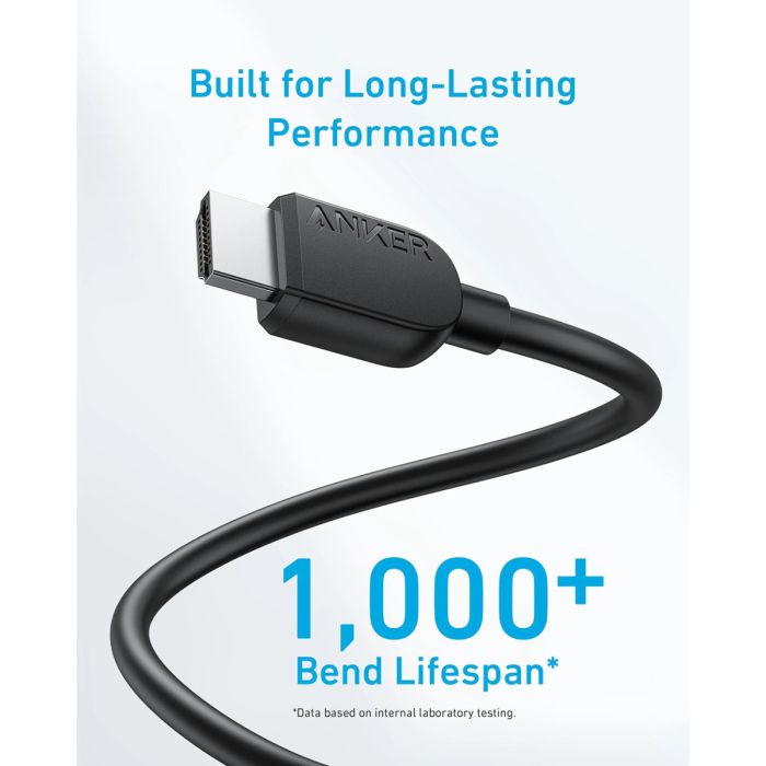 Anker HDMI 2.1 kabel, 8K, 1,8m