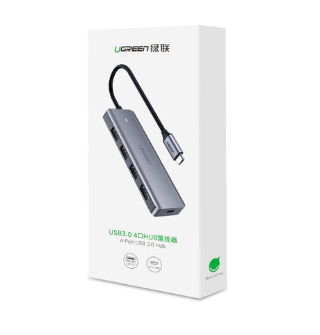 Ugreen Hub USB-C 4 portni - box