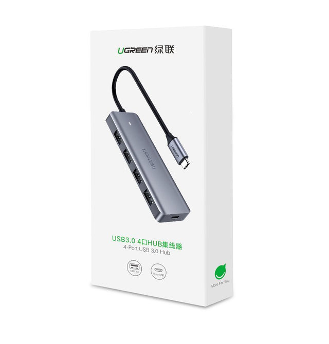 Ugreen Hub USB-C 4 portni - box