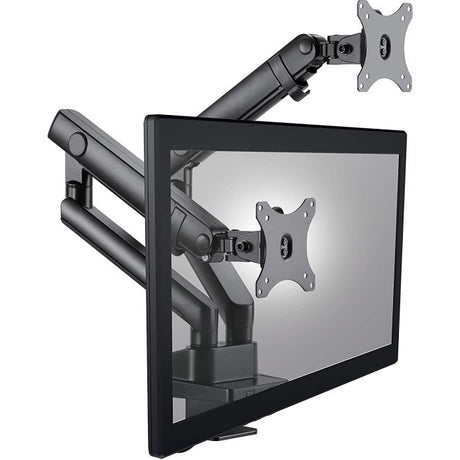 IcyBox IB-MS314-T dvojni nosilec za monitor do diagonale 32 z montažo na rob mize