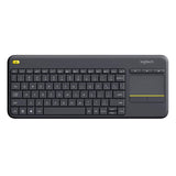 Brezžična tipkovnica Logitech K400 Plus Wireless Touch črna (Unifying, SLO gravura)