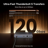 Ugreen Revodok Thunderbolt 5 Priklopna postaja 9v1