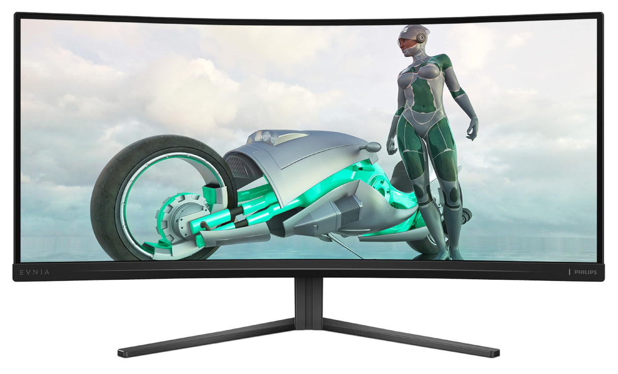 Monitor Philips 86,4 cm (34,0″) 34M2C3500L 3440×1440 Curved Gaming 180Hz VA 0,03ms HDMI DisplayPort