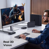 Ugreen HDMI stikalo 4K@60Hz, razdelilnik 3 v 1 s HDR+ podporo