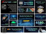 Blackview pametni robustni telefon BV5300 PRO 4/64GB, črn