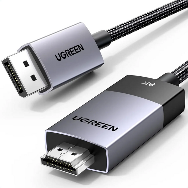 Ugreen kabel DisplayPort v HDMI 8K@60Hz - 2M