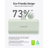 Anker Nano 5K powerbank, črn