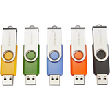 Intenso 5x16GB Basic Line USB 2.0 spominski ključki - Barvni