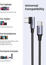 Ugreen USB-C na kotni USB-C kabel 60W 3M